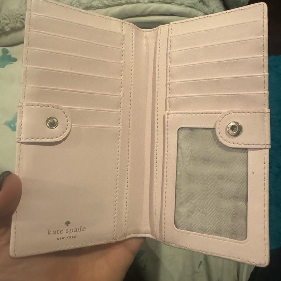 Kate Spade Sparkly pink wallet - Picture 3 of 4